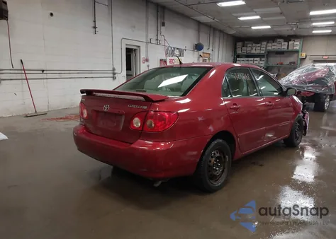 2005 Toyota Corolla Le из США, поврежденный, VIN 2T1BR32EX5C361791